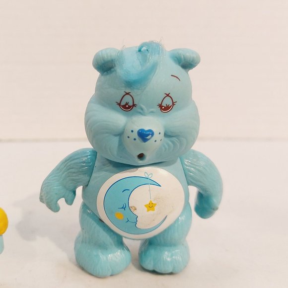 Vtg 1984 Care Bear PVC Figures ~ Grams Bear, Birthday Bear, Bedtime Bear - Picture 4 of 5
